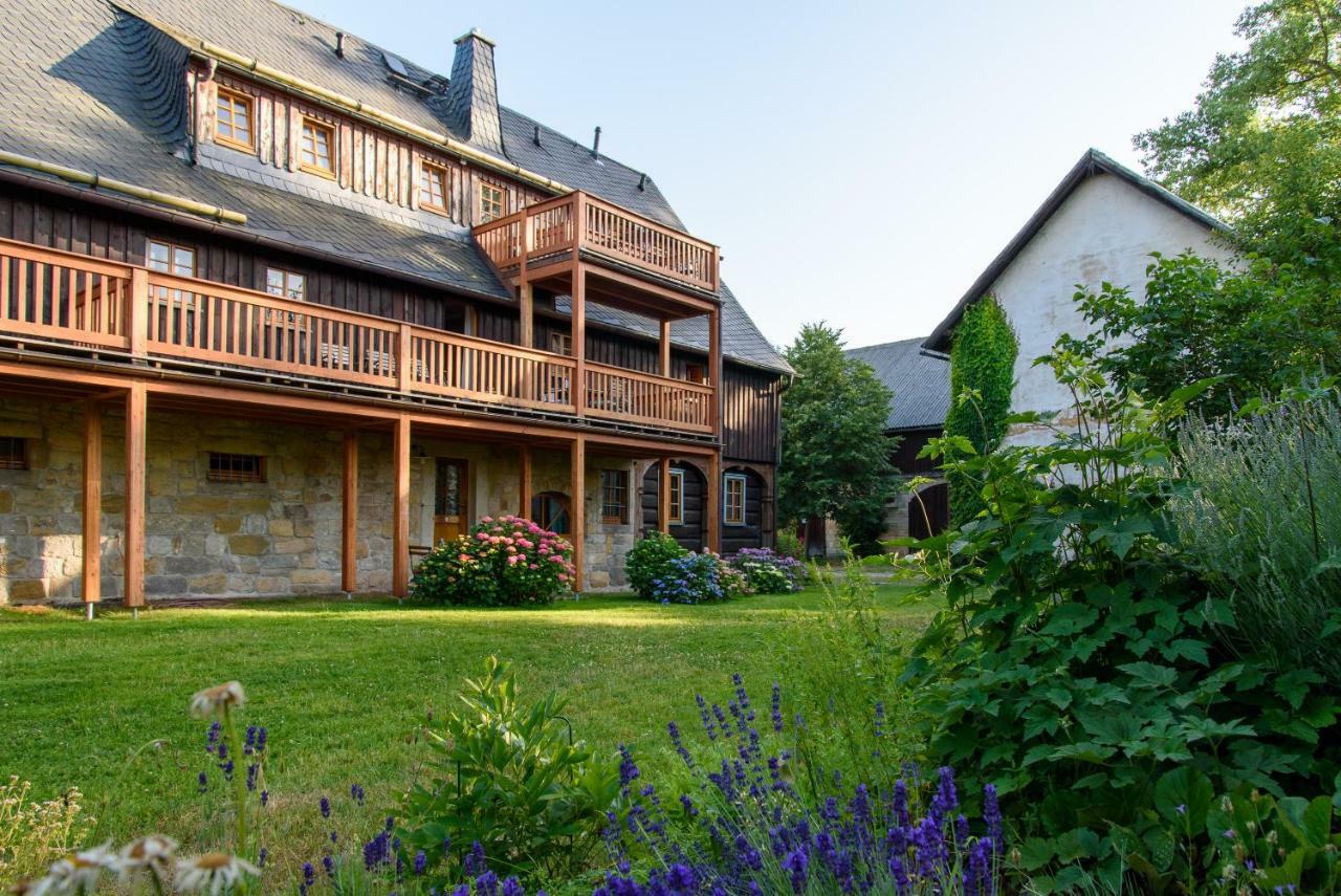 Altendorfer Vorwerk - Ferienapartments Buitenkant foto